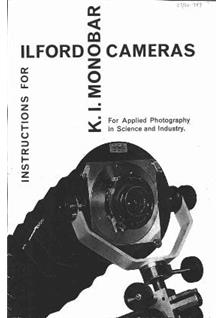 Ilford Limited K.I.Monobar manual. Camera Instructions.